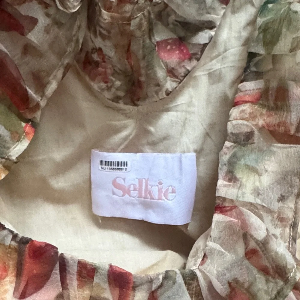 Selkie Multicolor Ruffle Dress - Picture 3 of 3